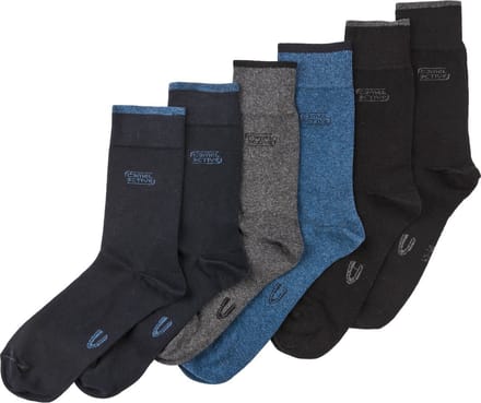 camel active Katoen socks in een pak van 6 - Maat - Meerkleurigmenswear-43-46