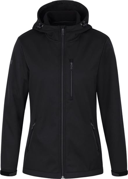 Jako Premium Softshelljas Dames - Zwart | Maat: 34