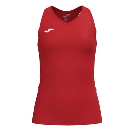 Joma Olimpiada Mouwloos T-shirt Rood M Vrouw