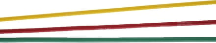 Thera-Band set tubing 1,5 m licht - geel, rood, groen