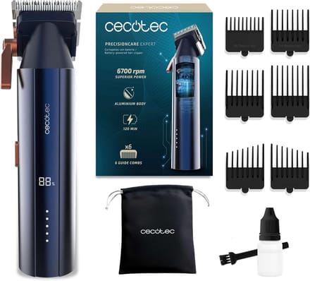 Professionele Tondeuse - Haarsnijder Trimmer - Thuis Kapsel - Borstelloze Motor - 0.8-2mm Instelbaar