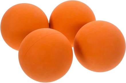 Squash Ballen Set - Bouncing Ballen Rubber - Sport Training - Hoge Elasticiteit - 6 cm - Oranje