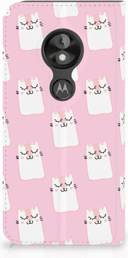 Standcase Hoesje voor Motorola Moto E5 Play Hoesje maken Sleeping Cats