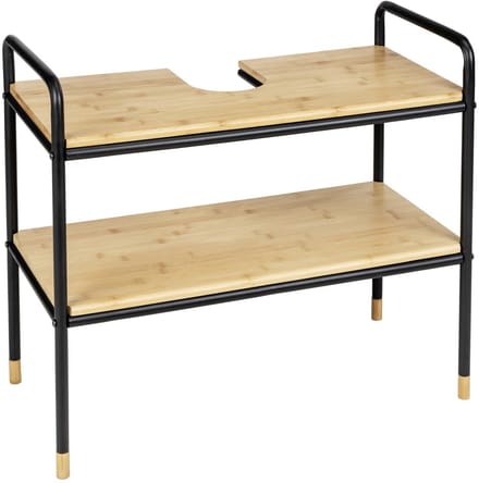 LOFT badmeubel, 70 x 60 x 33,5 cm, bamboe blad, WENKO