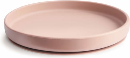 Mushie - Silicone Bord met Zuignap - Borden & kommen - Blush