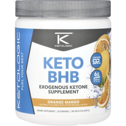 Keto Bhb, Orange Mangue, 249G(8.9oz)