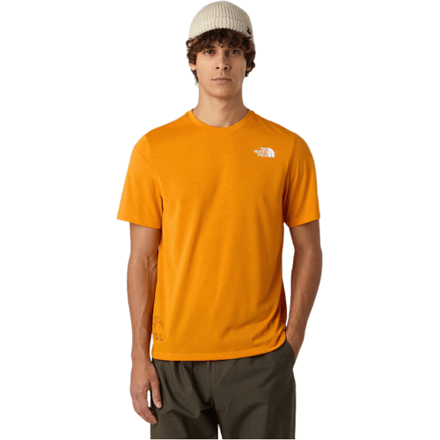 The North Face heren T-shirts NF0A8E1B Mushroom Ember S