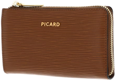 PICARD Leren portemonnee Calais 1 Wallet Cognac Lichtbruin