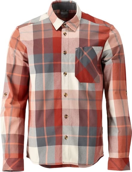 Mascot Customized Flanellen overhemd 22904-446 - herfstrood geruit - 2XL