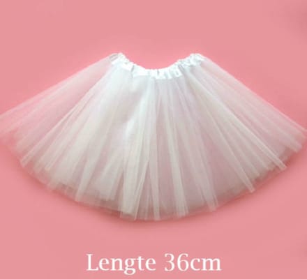 Tutu - Wit kind - 36 cm