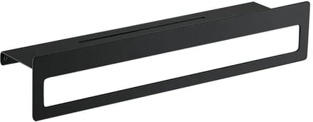 Handdoekrek 43 cm mat zwart