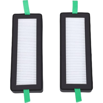 2 Stuks Filtervervanging voor Bambu Lab P2S Serie 3D-printer Hoge Efficiëntie Particulate Air 13 en Actieve Koolstof white
