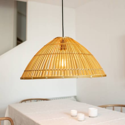 Markslöjd Hanglamp Capello van bamboe, naturel