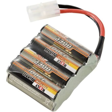 Reely NiMH accupack 9.6 V 2300 mAh Aantal cellen: 8 AA (penlite) AA (penlite) Block Tamiya