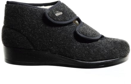 Fly Flot Hoge Warme Pantoffels Velcro maat 36
