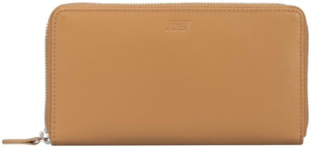 JOST Leren portemonnee Arva Slg Wallet Latte Lichtbruin