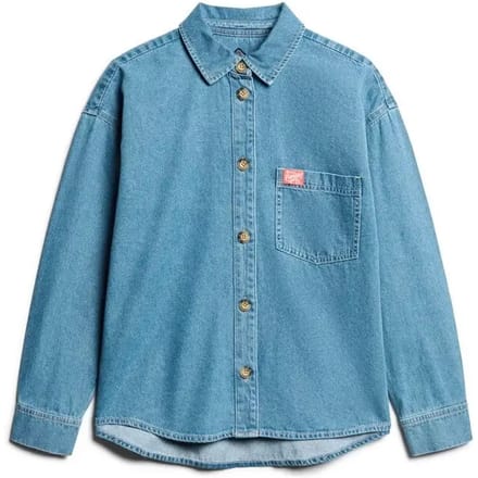Superdry - Denim overshirt - Dames - Shirts