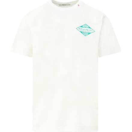 Replay M3344 .000.2660 T-shirt Met Korte Mouwen Wit 2XL Man
