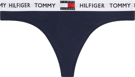 Tommy Hilfiger dames Tommy 85 string (1-pack) - blauw