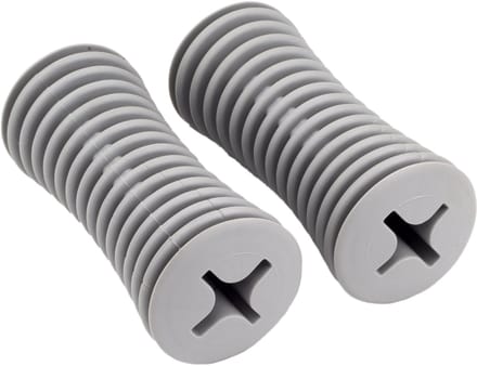 Sundo Ergonomische handgreepverdikkers - Set van 2 - Grijs