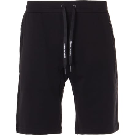 Armani Exchange Zip Pocket Sweatshorts - Zwart