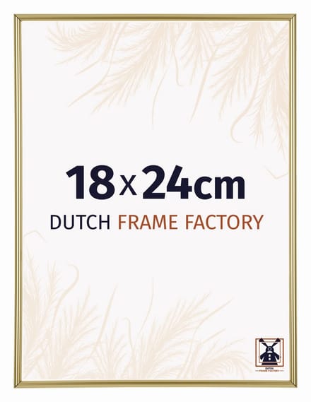 Fotolijst 18x24 cm - Kunststof - Goud - Angers