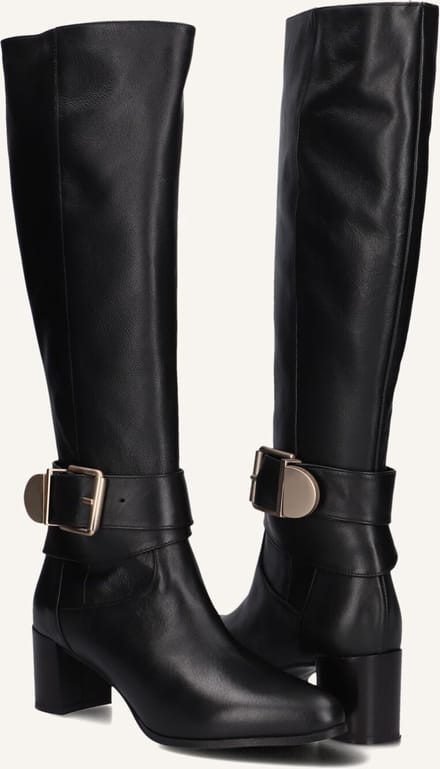 Notre-V 8596 Laarzen - Leer - Dames - Zwart - Maat 36