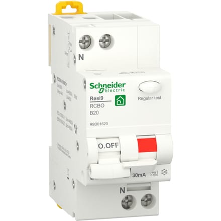 Schneider Electric R9D01620 Aardlekschakelaar/zekeringautomaat 0.03 A