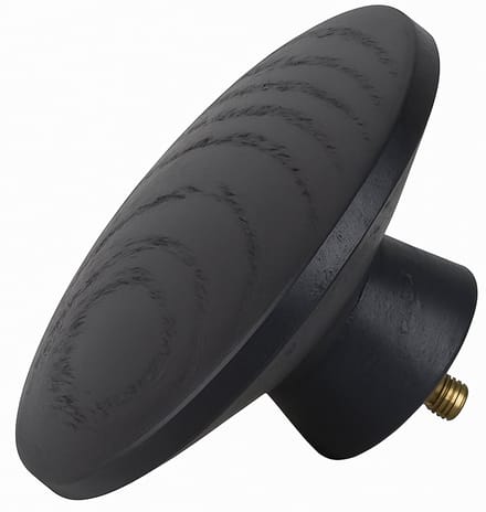 Wandknop - Afimona - Zwart Eiken Knop