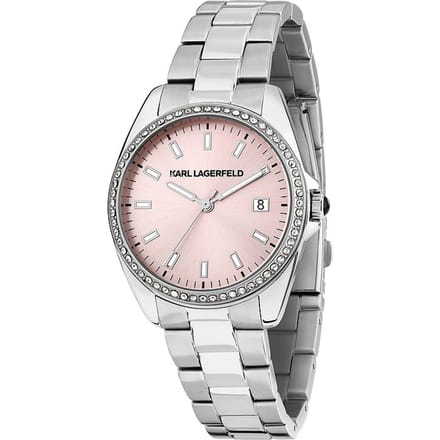 Karl Lagerfeld Round Essentials R0553101512 vrouwen horloge