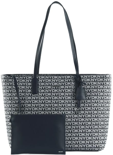 DKNY schoudertas shopper Saige Tote Bag Midnight donkerblauw