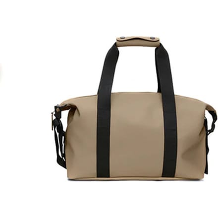 Rains Hilo Weekend Bag Small W3 Beige - Waterafstotende Weekendtas
