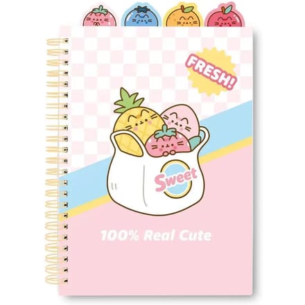 Pusheen - A5 Notebook / Notebook from the Fruits collection