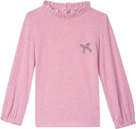 Someone Meisjes t-shirt LS - Oud roze