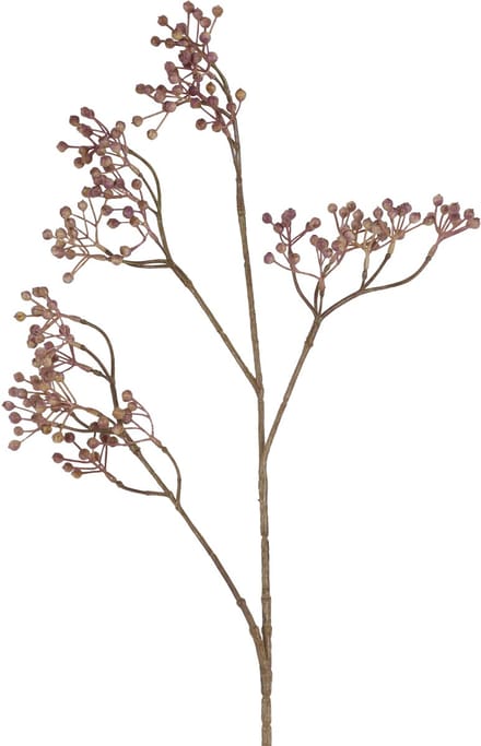 Countryfield kunstbes decoratie Ilex Verticillata S paar 77cm multicolor.