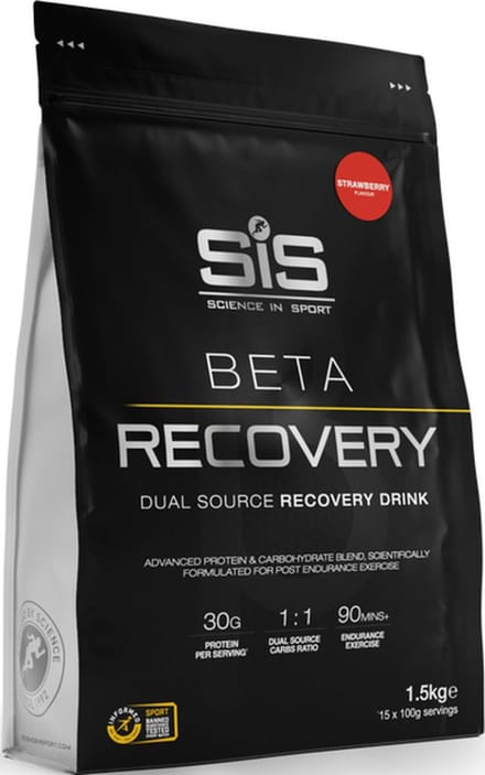 SIS Beta Recovery (1500g) Strawberry - Intra- & Post-Workout - voor na de training