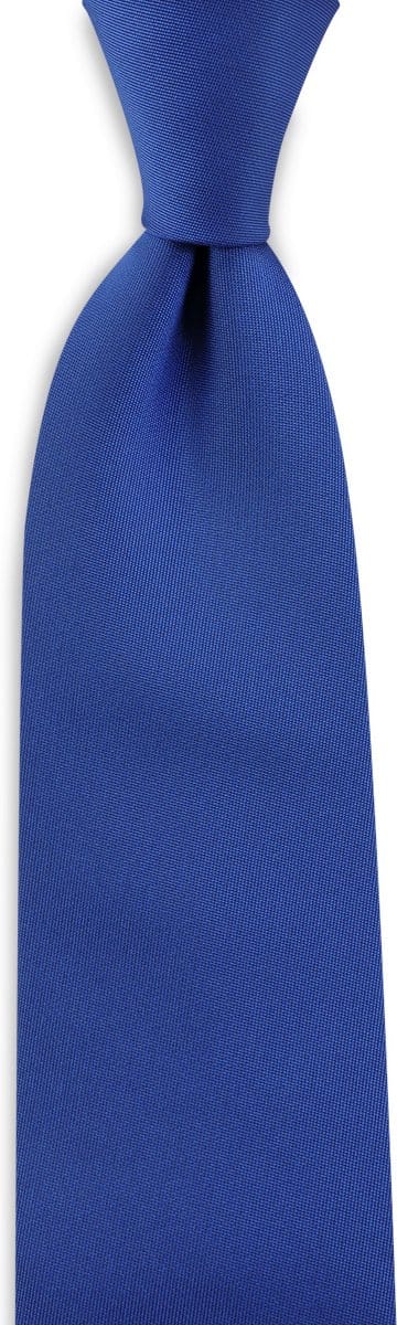 JB Collection - Stropdassen - stropdas kobaltblauw smal - kobaltblauw