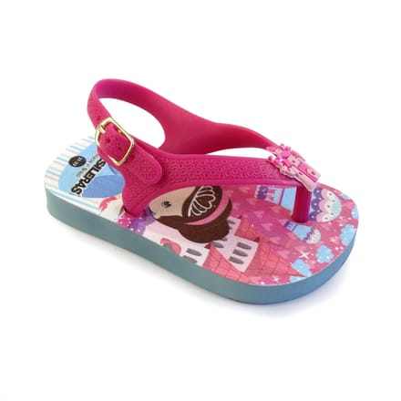 Brasileras Slippers Baby Slip- Paars/paars- 19/20