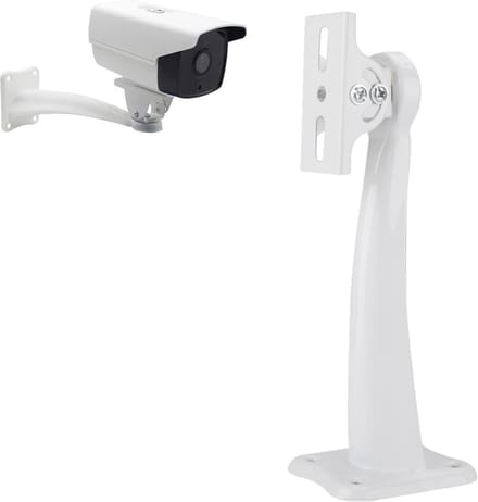 Camera Beugel - CCTV Mount - Beveiliging Installeren - Unieke Boogverwerking - 19 x 7.2 x 5.8 cm - Wit