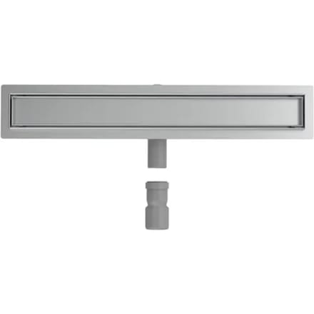 L'Aqua Doucheputje tegel lineair 90 cm roestvrij staal
