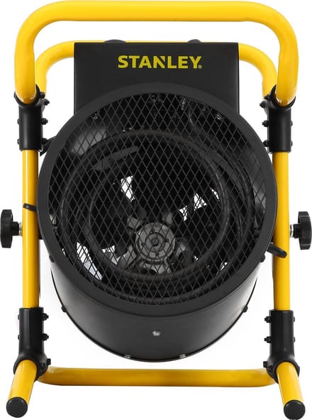 Stanley Werkplaatskachel ST-309-401-E - tot 33 m2 - 3 Warmtestanden - Zwart/ Geel