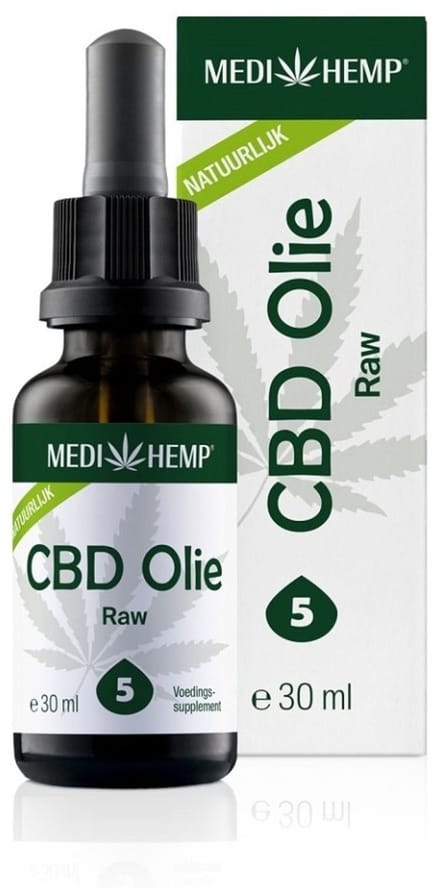 Wedihemp CBD Olie - Raw cbd olie full spectrum - 5% - 30ml