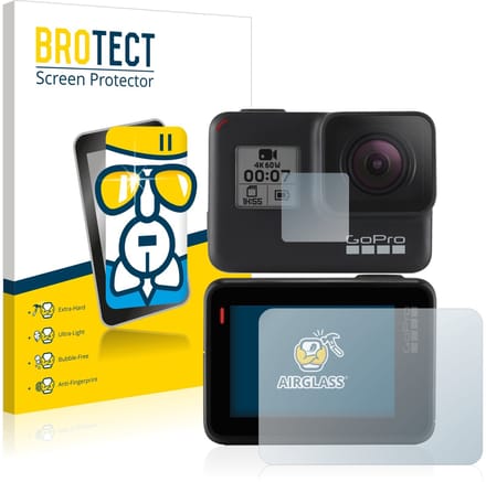Screenprotector voor GoPro Hero 7 Black Beschermglas transparant