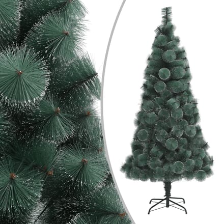 vidaXL - Kunstkerstboom - met - standaard - 180 - cm - PET - groen