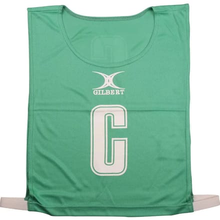 Gilbert Netball Monochrome Netball Bibs - Medium - Groen