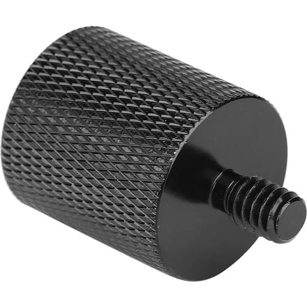 Metalen 58  Vrouwelijk naar 14  Mannelijke Adapter Schroefconnector voor Camera Microfoon Beugel naar Statief black