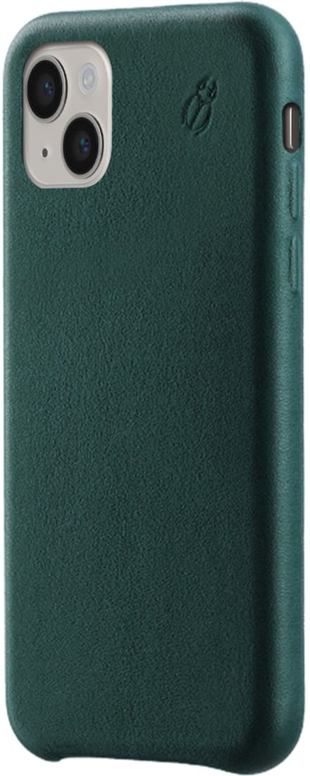 BeetleCase, Hoesje geschikt voor iPhone 11 - Leer, Groen