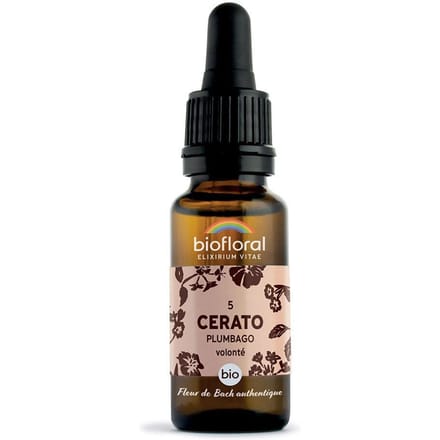 Biofloral- 05 - Cerato - Loodkruid - Bio - Bio Demeter - 20 ml