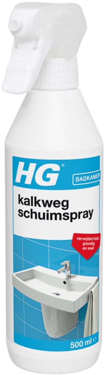6x HG Kalkweg Schuimspray Origineel 500 ml