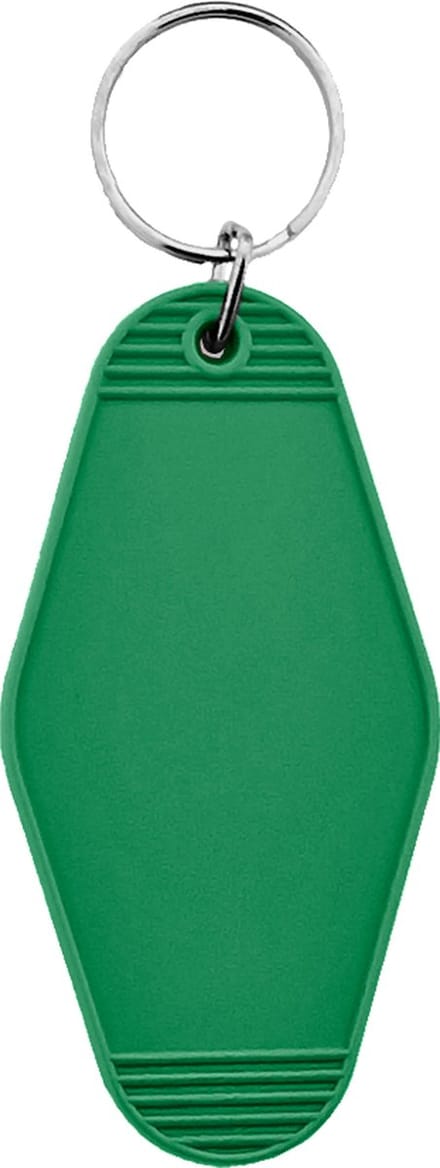 CombiCraft Blanco Hunter hotel sleutelhanger 45x88mm groen - 5 stuks